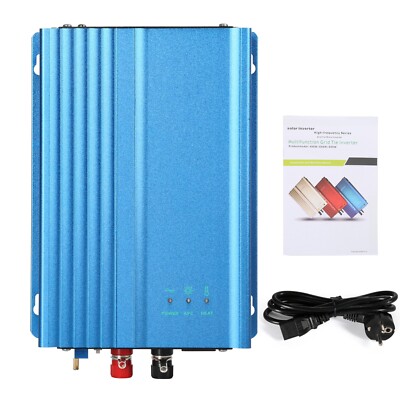 500W MPPT Grid Tie Micro Inverter for Solar PV Panels 12V Adjustable Battery Dis