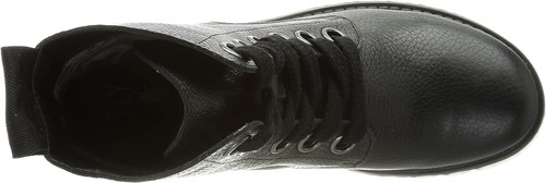 Womens Fly London Ragi539 Lace Up Military Combat Boot Leather Black, Diesel - Picture 20 of 42