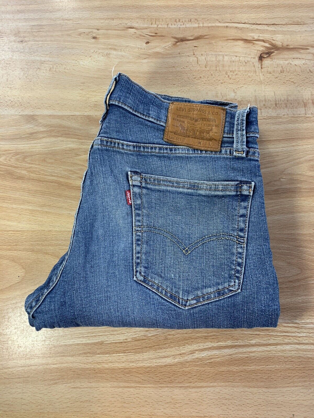 LEVI'S Genuine Lot 511 Vintage "BIG E" Straight l… - image 1