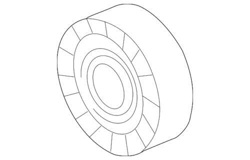 Polea de deflexión para BMW (N/P 11-28-7-516-847)