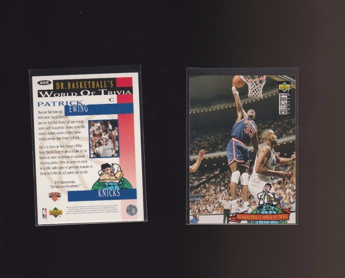 1994-95 Upper Deck Collectors Choice International Spanish #405 - Patrick Ewing 