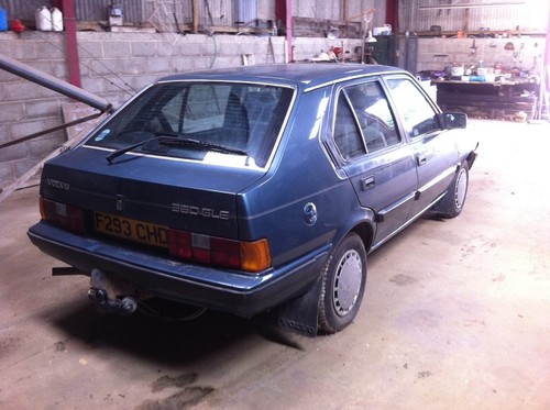 1988 VOLVO 360 / 340 GLE BLUE - Picture 6 of 10