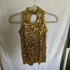 Balera Gold Sequin Dress LC