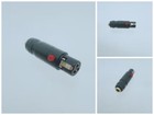 DIY Adapter 1/8" 3.5mm female TRS to TA3F Mini-XLR 3pin Jack For AKG Microphones
