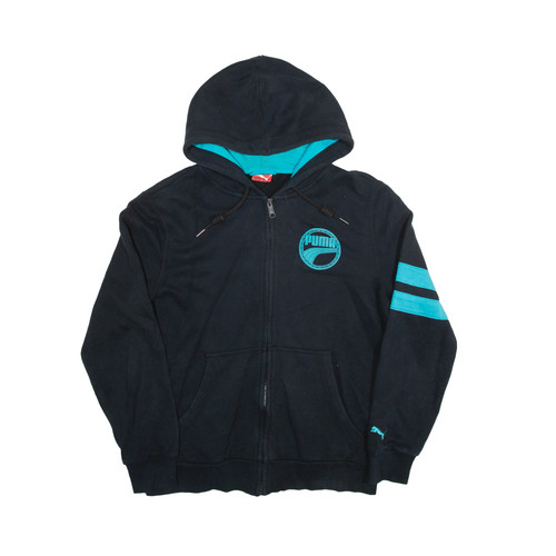 Puma Hoodie Schwarz Full Zip Herren S