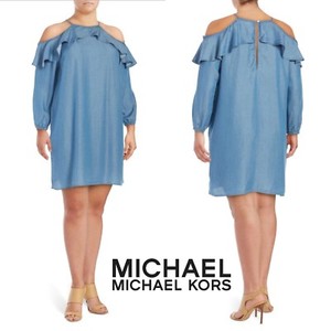michael kors chambray dress