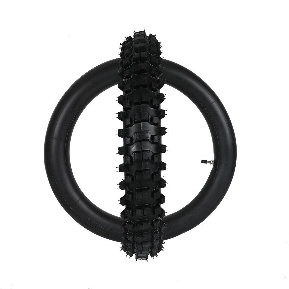 Neumático delantero 70/100-19 y 90/100-16 trasero + tubo para KX100 Honda XR100R Dirt Pitbike Foto 4 de 4