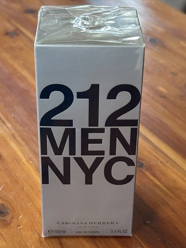 212 MEN NYC eau de toilette 3.4 oz Spray • Carolina Herrera • NIB