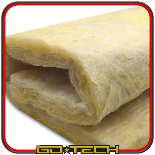 LANA DI ROCCIA VETRO per MARMITTE MOTO SCOOTER SILENZIATORI SCARICHI UNIVERSALE - Imagen 3 de 3