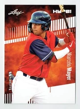 Mint Marcelo Mayer 2022 Leaf HYPE! #67 Just 5000 Ever Made Red Sox Rookie Card