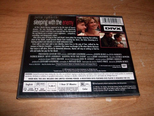 (2) DIVX Movie Lot Lulholland Falls And Sleeping With The Enemy NEW - Picture 2 of 4