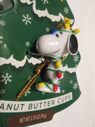Whitman Candy Snoopy Tangled Lights Christmas Ornament - Picture 5 of 5