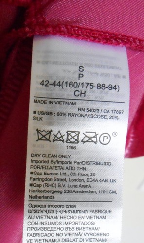 Banana Republic Pink Velvet of Silk & Rayon Classy Back Slit Maxi Dress NWT Sz S - Picture 7 of 8