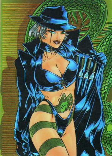 Lethal Strike TC & Stickers / Avengelyne / Bombshells Individual Trading Cards - Foto 132 di 134