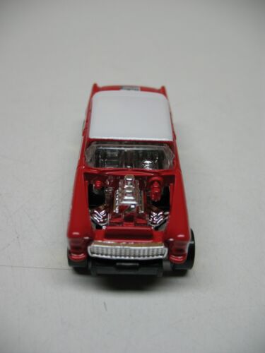 2019 H0T RÄDER HW SPEED GRAPHICS HOLLY '55 CHEVY BEL LUFTGAS LOSE UNGESPONNEN - Bild 2 von 7
