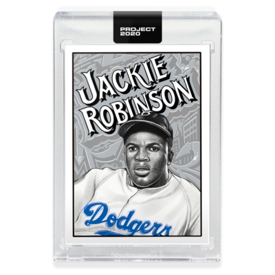 Topps Project 2020~1952 Jackie Robinson #79 By Mister Cartoon PR
