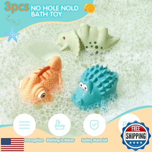 AMCHSURI Bath Toys for Kids Ages 1-3, 14 Pack Mold Free Toddler Bath Toys for - Picture 5 of 5