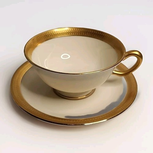 Lenox Lowell Coffee Cup And Saucer - Picture 1 of 8