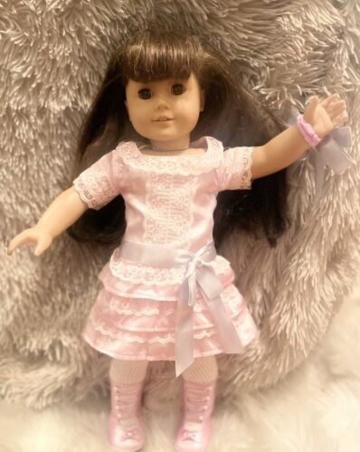 American Girl 18 Inch Samantha Parkington Doll in Frilly Frock clothing - Picture 3 of 3