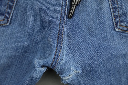 Pantalones de mezclilla para hombre 7 para toda la humanidad corte bota Brett elásticos talla 34 (Sr 34x33) - Imagen 7 de 12