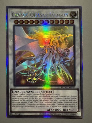 YUGIOH COSMIC QUASAR DRAGON ASIA ENGLISH EDITION DUNE-AE037 HOLOGRAPHIC  FOIL | eBay