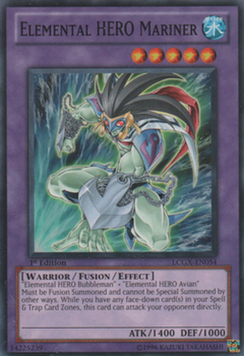 Elemental HERO Mariner LCGX-EN054 Common X 1 MINT 1st YUG Legendary Collection 2 - 第 1/1 張圖片
