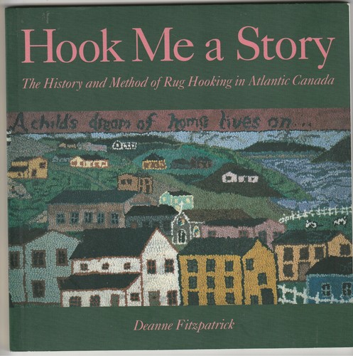 Historical Hooked Rugs from Nova Scotia. Traditional Folk Art, w many photos!