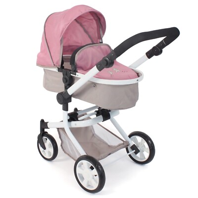 Bayer Chic 2000 Kombi-Puppenwagen Kinderwagen MIKA Bärchen TOP