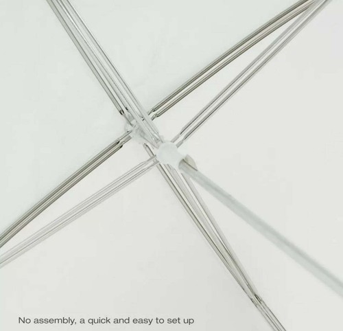 24x24" Square Shape White Umbrella Reflector for Photography Photo Studio - Picture 5 of 5