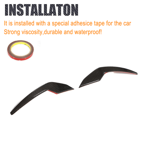 Dry Carbon Front Flossen Flaps Splitter Canards für BMW 4er G80 M3 G82 M4 21-23 - Bild 9 von 13