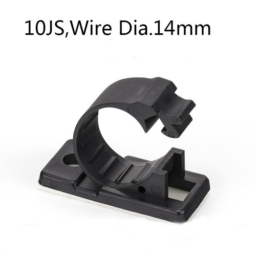 Self Adhesive Cable Management Clips Fixed Clamp Adjustable Clips 7.9-25.4mm - Picture 18 of 28