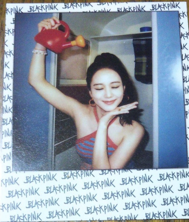 BLACKPINK Summer Diary 2021 JISOO Polaroid card photocard