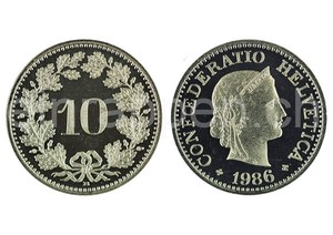 Munze 10 Rappen Schweizer Franken 1993 Ebay
