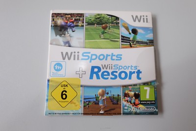 Wii Sports und Wii Sports Resort Nintendo Wii 2in1 mit OVP