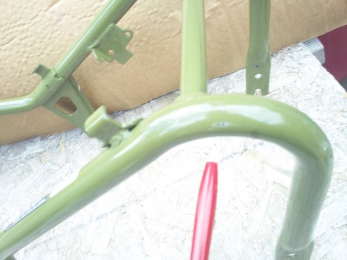 2024 NPS50R FRAME REAR HONDA RUKUS 50 FRAME SUB GREEN SCRATCH 50200-GEZ-670Z OEM - Picture 5 of 24