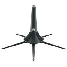 OB K&M 15213.077.55 Portable Trumpet Stand Holder Metal 5 Leg Foldable, Black