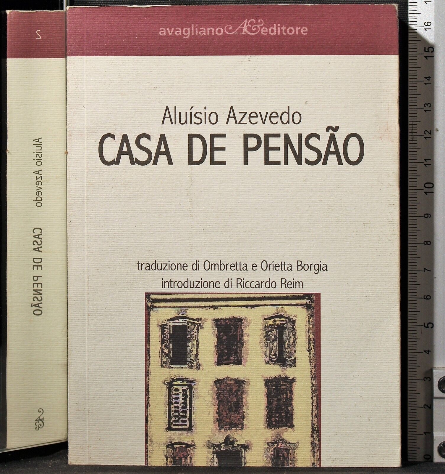 CASA DE PENSAO. ALUISIO AZEVEDO. AVAGLIANO.