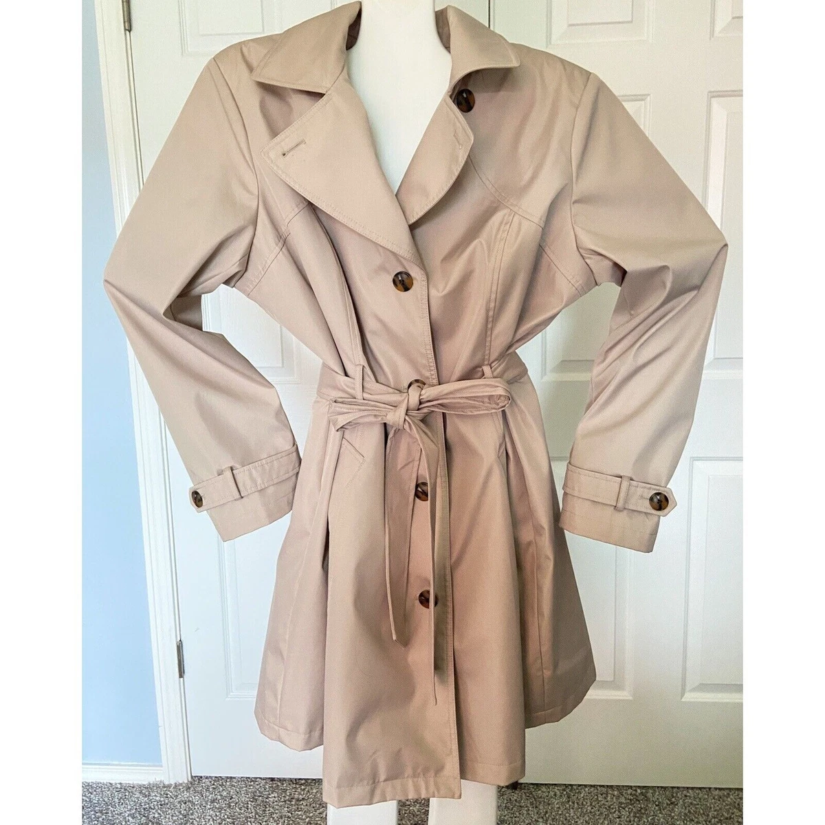 Water resistant trench coat womens 2025
