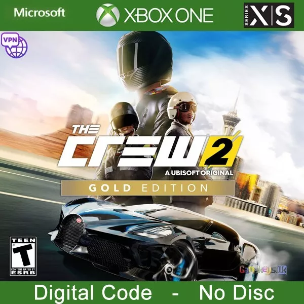 The Crew 2 Deluxe Edition, Ubisoft, Xbox One, [Digital Download]