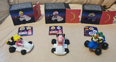 Mc Donalds Happy Meal - Nintendo Mario Kart 2024 - 3 Figuren Set - Neu