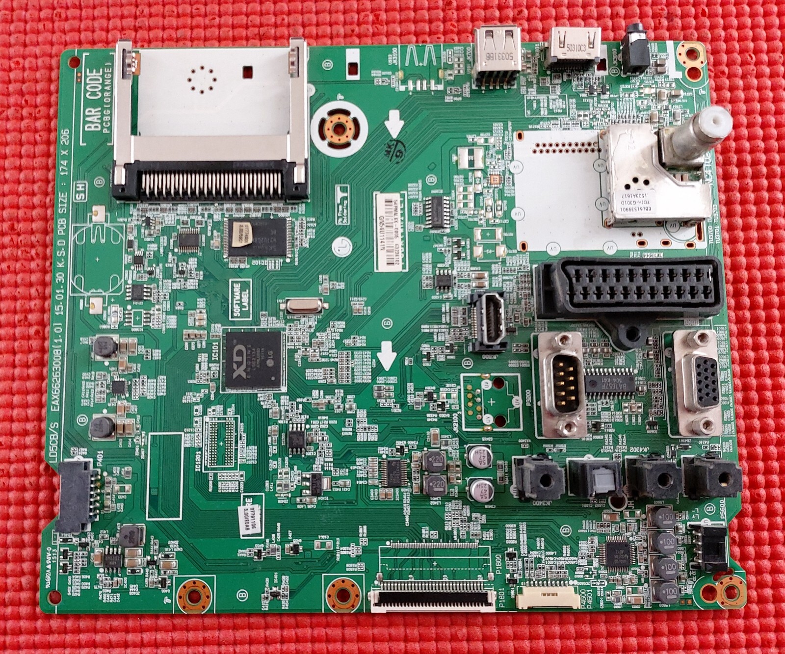 Despiece de Smart Tv LG 47LB630V-ZA EAX65384004(1.5) ver fotos y