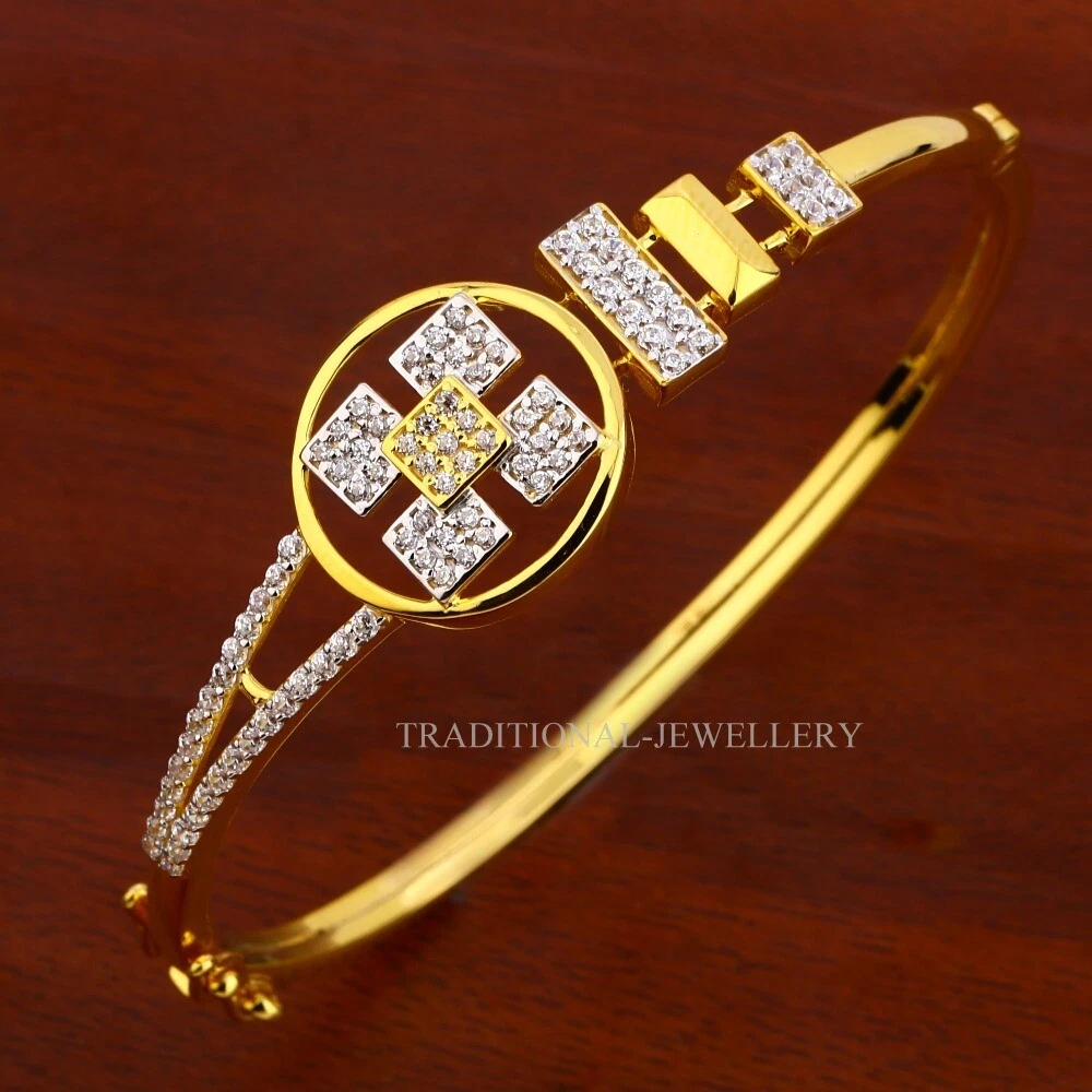 Single kada design best sale gold