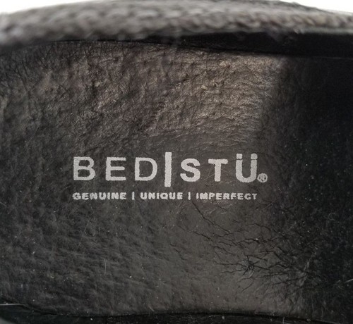 Zapatos Bed Stu para hombre talla 12 Franklin negros con cordones - Imagen 7 de 9