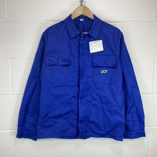 VINTAGE LE MONT CARMEL Deadstock NOS French Work Chore Workwear Jacket RARE L - Picture 2 of 10