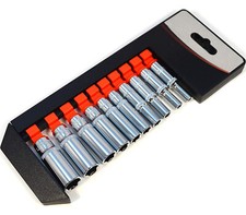 Set Chiavi a Bussola Attacco 1/4 Pollici Esagonali 10 Pezzi 5mm - 14mm