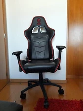 MSI MAG CH120X Gaming Chair - Black / Red