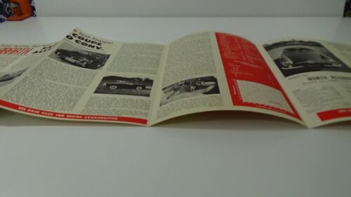 Folleto de venta desplegable vintage Fiat Abarth 750, Allemano, Zagato, Monza #E-70 - Imagen 6 de 9