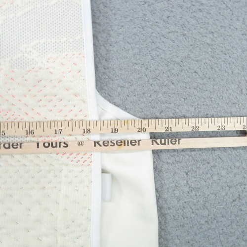 Chaleco Alexander McQueen Hombres Pequeño Jacquard Diseñador Cremallera Breathe Byborre Off White - Imagen 18 de 20