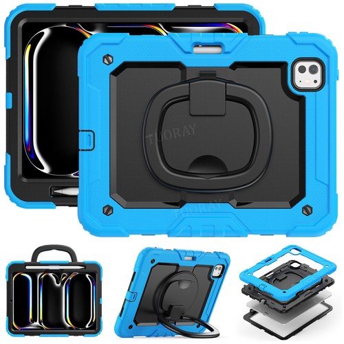 Heavy Duty Stand Case Cover For iPad 5/6th 7th 8th 9th 10th Gen Air Pro 11 2024 - Picture 125 of 220