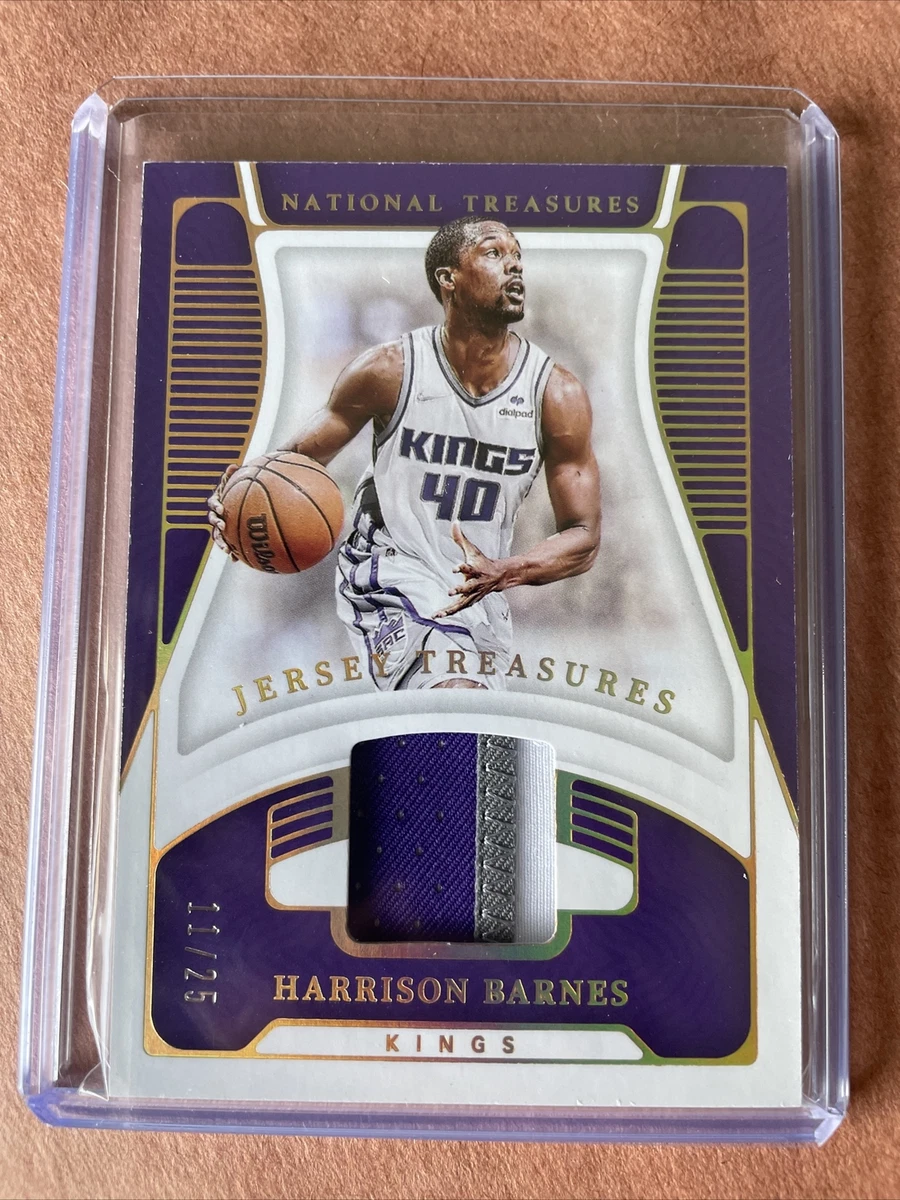 2021-22 Panini National Treasures Basketball Patch 11/25 Harrison Barnes #JT-HRB